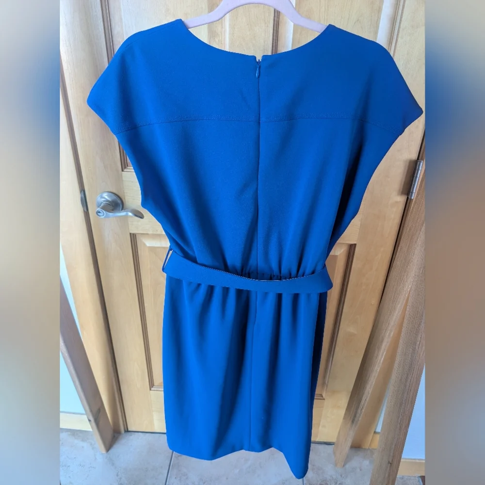 Calvin Klein Cobalt Blue Midi Dress - Picture 4 of 8